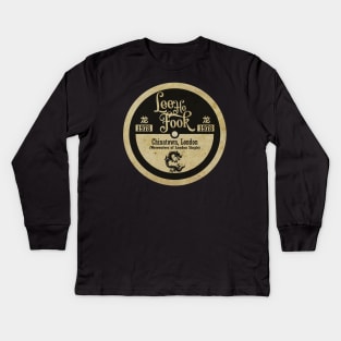 Vintage Chinese Restaurant Kids Long Sleeve T-Shirt